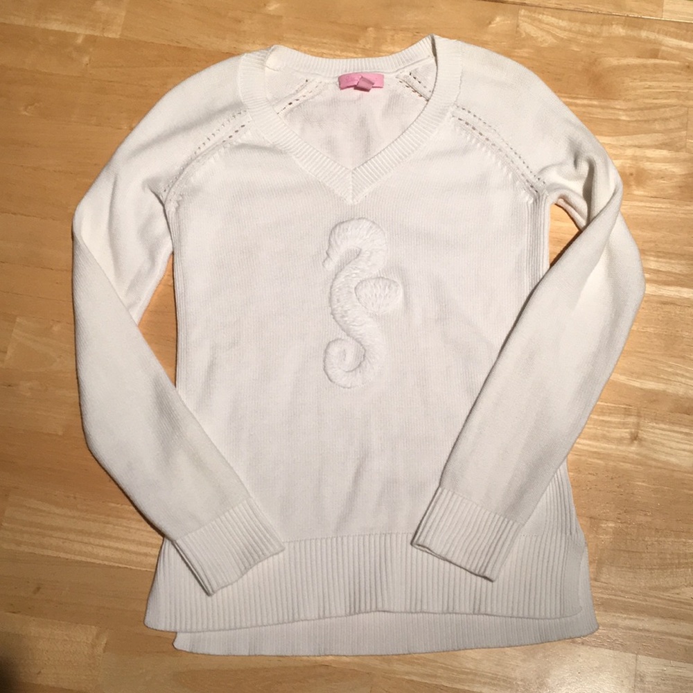 Lilly Pulitzer seahorse sweater